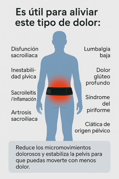 SACROBELT - Cinturón Sacroilíaco