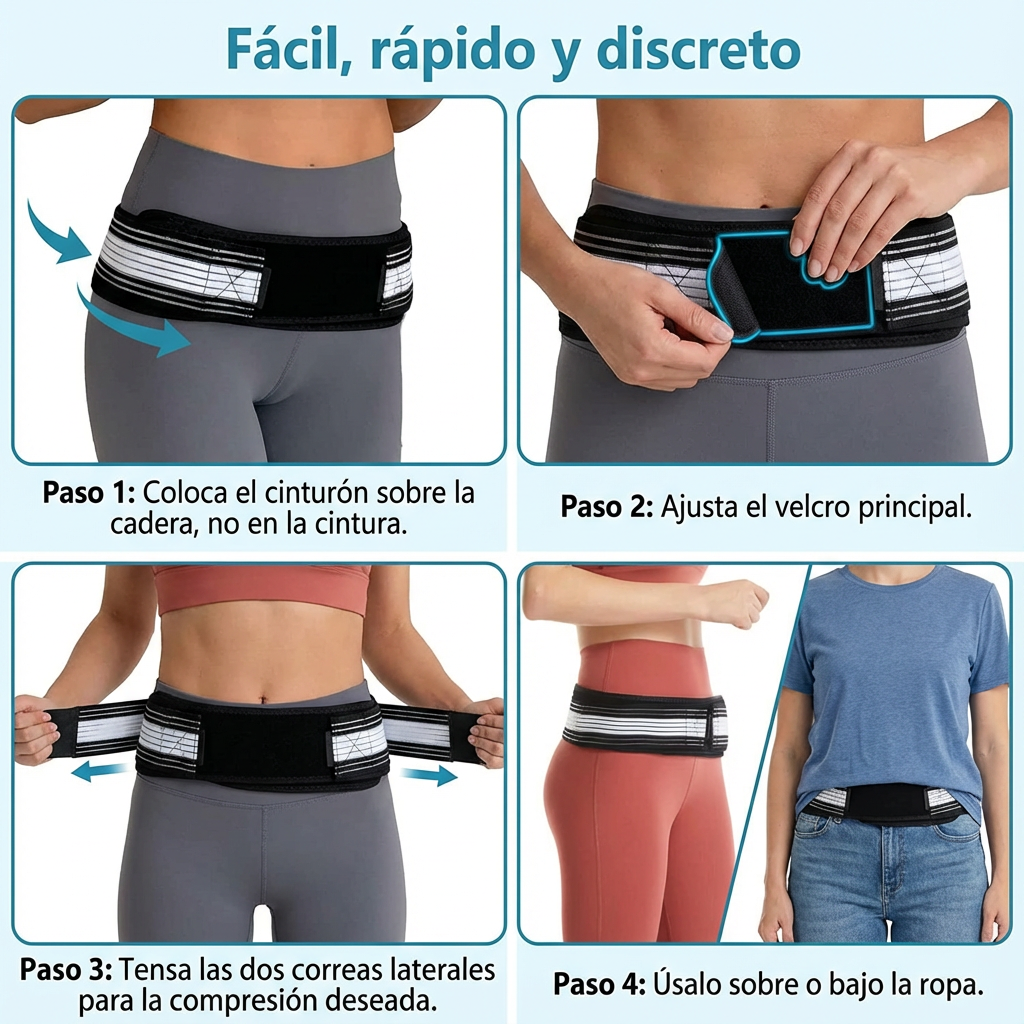 SACROBELT - Cinturón que Alivia tu Dolor