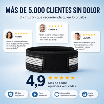 Cinturón Lumbar para tu Dolor